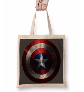 Captain America 2 Bez Çanta Uzun Saplı