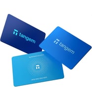 Tangem Wallet Kripto Para Cüzdanı (Nfc-Soğuk Cüzdan)(3'lü Kart) Hyberblue