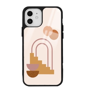 iPhone 12 Pro Nude Stairs Tasarımlı Glossy Telefon Kılıfı