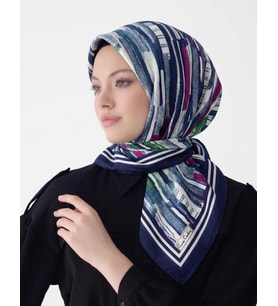 Saf Twill İpek Eşarp -8098438-921