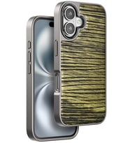 Venco Apple iPhone 16 Wave Kapak - Koyu Kahve