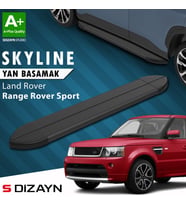 S-Dizayn Land Rover Range Rover Sport Skyline Siyah Yan Basamak 183 Cm 2005-2013 A+ Kalite