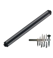 Mıknatıslı Bıçak Tutucu Stand - 49 Cm, Siyah