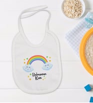 BK Kids Babasının Kızı Tasarımlı Bebek Mama Önlüğü - Model 1