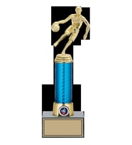 ODAK KUPA - Figürlü Kupalar - Basketbol Kadın Figürlü Kupalar FG-005 A - 30 cm