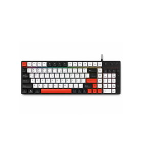 Jedel K30P USB Kablolu Aydınlatmalı Gaming Oyuncu ve Ofis Klavyesi Kompakt Tasarım