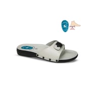 Ceyo 6300-1 Topuk Jelli Anatomik Taban Erkek Terlik Bej 40-45