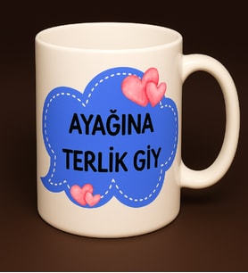 Anne Sözleri Hediye Seti (Ebru Mavi)