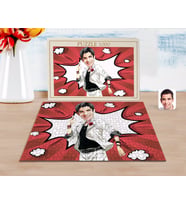 BK Gift Kişiye Özel Erkek Karikatürlü 1000 Parça Profesyonel Puzzle-34