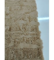 DESENLİ TOSCANA PELUŞ KUMAŞ (Kahverengi)