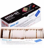 Muşi Çizgi Taşı Beyaz Renk 25 Adet
