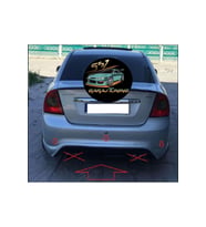 FORD FOCUS SEDAN ARKA TAMPON EKİ (2008-2011) FİBERGLASS BOYASIZ