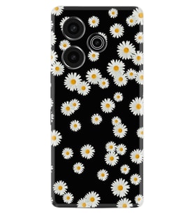 Pova 6 Pro (LI9) Kılıf Boutique Baskılı Resimli Papatyalar Pcode -018