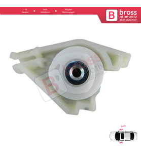 Audi A4 S4 B6 B7 8E B8 8K Seat Exeo 3R 4/5 Kapı İçin Ön Cam Kriko Tamir Sol Köşe Makara Seti