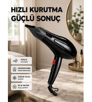 Tüm Saç Tipleri İçin 2200W Güçlü Fön Makinesi