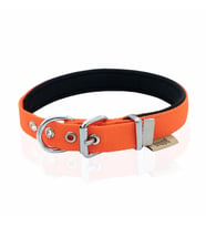 Doggie Konfor Dokuma Boyun Tasması Turuncu 2.0*35-40 cm (DSBT-2010 M)