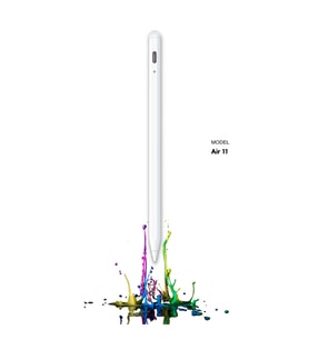iPad Air 11 2025 M3 A3267 Uyumlu Yapışarak Manyetik Şarj Olabilen Avuçiçi ve Eğim Özellikli Kalem