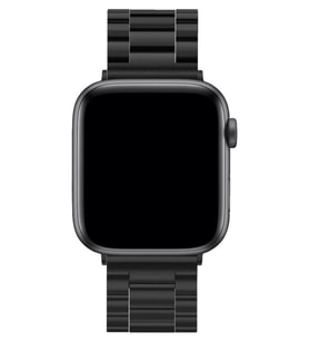 Mey İthalat® Watch 42Mm Metal Baklalı Kordon - Siyah