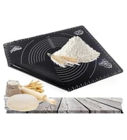 Silikon Çok Amaçlı Geniş Hamur Matı Hamur Açma Matı 40*50 cm (5343)