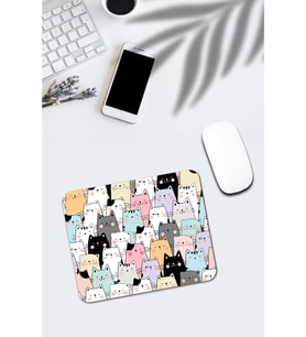 Seyirci Kediler Mouse Pad