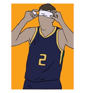 Kafa Bandı Joe Ingles Tablo Ahşap Poster Dekoratif