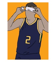 Kafa Bandı Joe Ingles Tablo Ahşap Poster Dekoratif