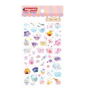 Bigpoint Sticker Çay Zamanı x 15 Adet