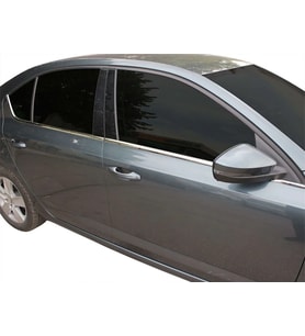 Skoda Octavia A7 Cam Çıtası 6 Prç Krom 2013 ve Sonrası
