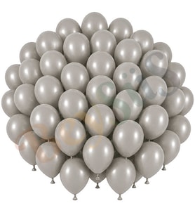 Taş Renk Lateks Retro Balon (30 cm) - 50 Adet