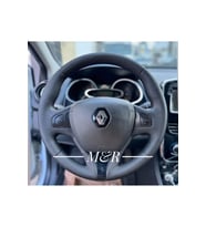 Renault Clio 4 Araca Özel Orijinal Kaplama Deri Direksiyon Kılıfı