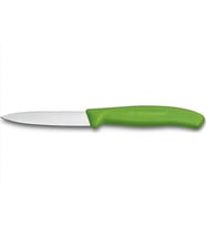 Victorinox Soyma Bıçağı 8cm Sivri Ağızlı Yeşil