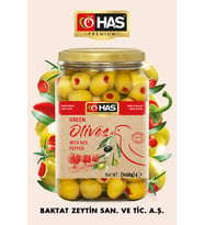 Biber Dolgulu Yeşil Zeytin 1600cc