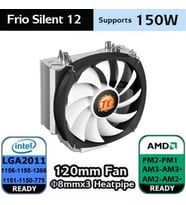 THERMALTAKE FRIO SILENT CL-P0587 AM4-1151P HAVA SOĞUTMALI İŞLEMCİ FANI