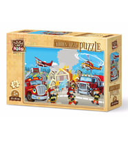 Art Kids Kahraman İtfaiyeciler 50 Parça Ahşap Puzzle