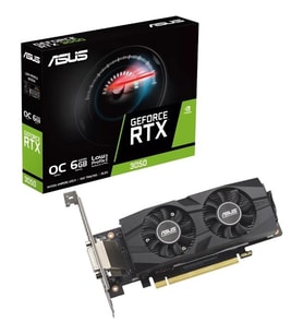 ASUS  RTX3050 6GB RTX3050-O6G-LP-BRK GDRR6 96BİT  OC HDMI EKRAN KARTI