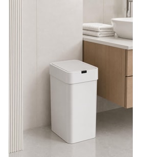 Lexroo 9 Litre Slim Sensörlü Çöp Kovası, Otomatik Temassız Akıllı Çöp Kutusu, Sessiz Kapanan