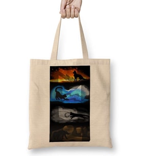 Warrior Cats Four Elements, Four Clans Bez Çanta Uzun Saplı