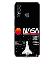 Tecno Spark 8T Kılıf Resimli Desenli Baskılı Silikon Nasa 2 1407