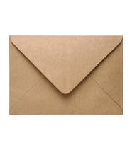 Davetiye Zarfı Kraft 13X18cm 90Gr - 25 adet