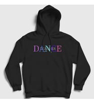 Presmono Unisex Beyaz Dance Teacher Hediye Dans Hocası Kapüşonlu Sweatshirt 507749tt (Siyah)