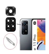 Tkgz Xiaomi Redmi NOTE 11 PRO Arka Kamera CAM Lensi + Bistüri Ucu
