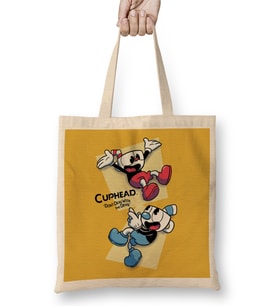 Cuphead 06 Bez Çanta Uzun Saplı