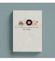 Asla Pes Etme Çizgili Defter