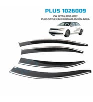 Vw Jetta Kromlu Cam Rüzgarlığı 2010-2017 arası Sunplex (Beyaz)