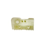 Renault Clio 2005-2009 için Cam Kriko Plastiği - Arka Sağ (Beyaz)