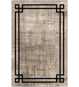 Eliana Home Baskılı, Yıkanabilir Kaymaz Taban Salon Halısı LNA0154-SD571 100x150 cm (Bej)