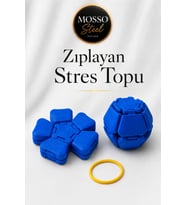 Zıplayan Stres Topu Clicker Stres Topu – Lastik Mekanizmalı 3D Baskı Mekanik Fidget Oyuncak