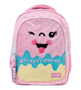 Muggle Okul Çantası Pink Ice Cream Pembe Mu-8652