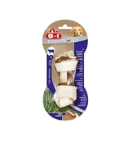 8in1 Delights Beef Bones Biftekli Düğümlü Köpek Çiğneme Ödül Kemiği S 35 Gr (STD)