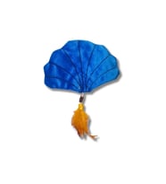 ColasFelis Hışırtılı Midye Matatabili Kedi Oyuncağı 17 x 13 cm (Mavi)